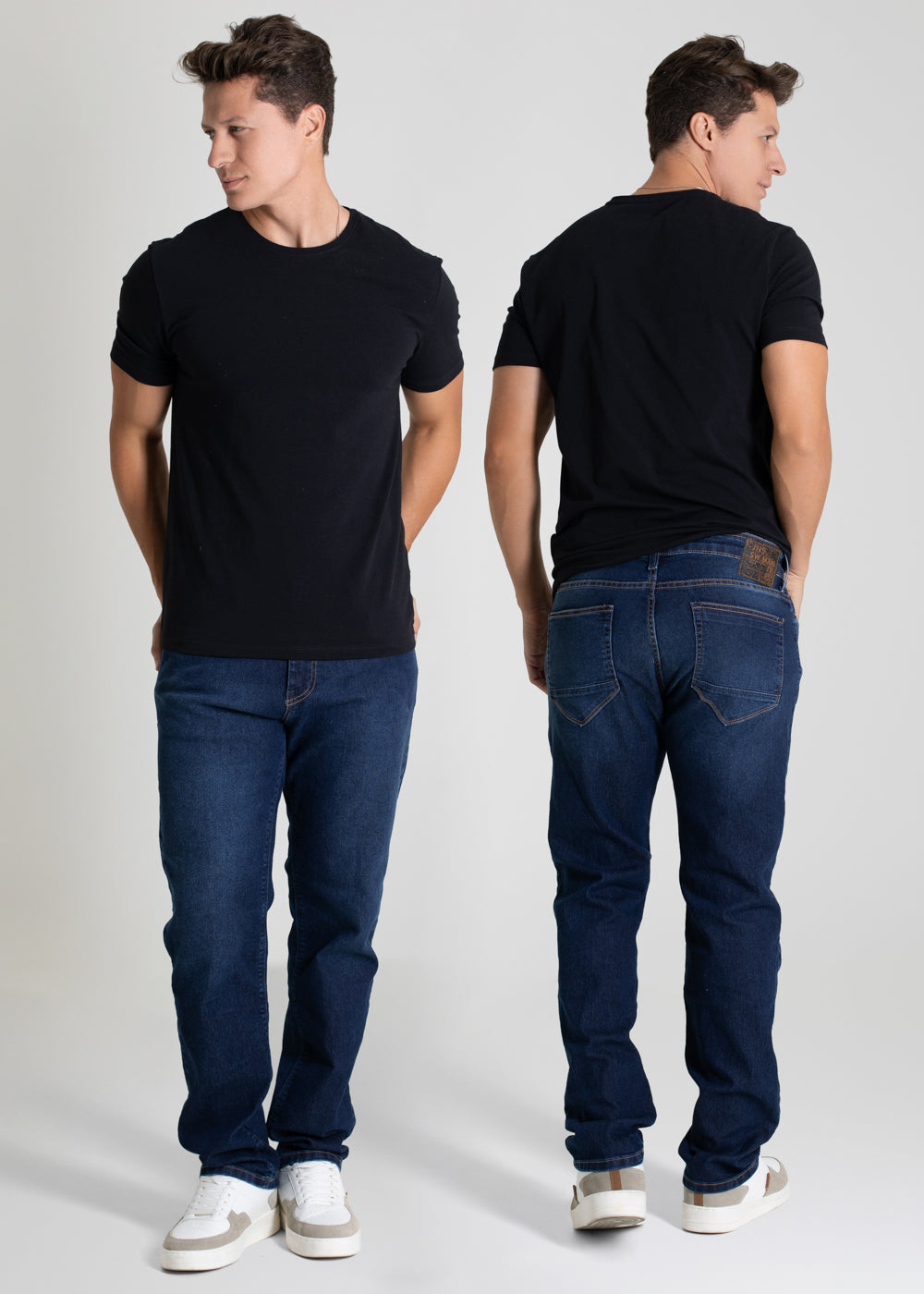 Calça Jeans Sawary Reta - 280019 AZUL