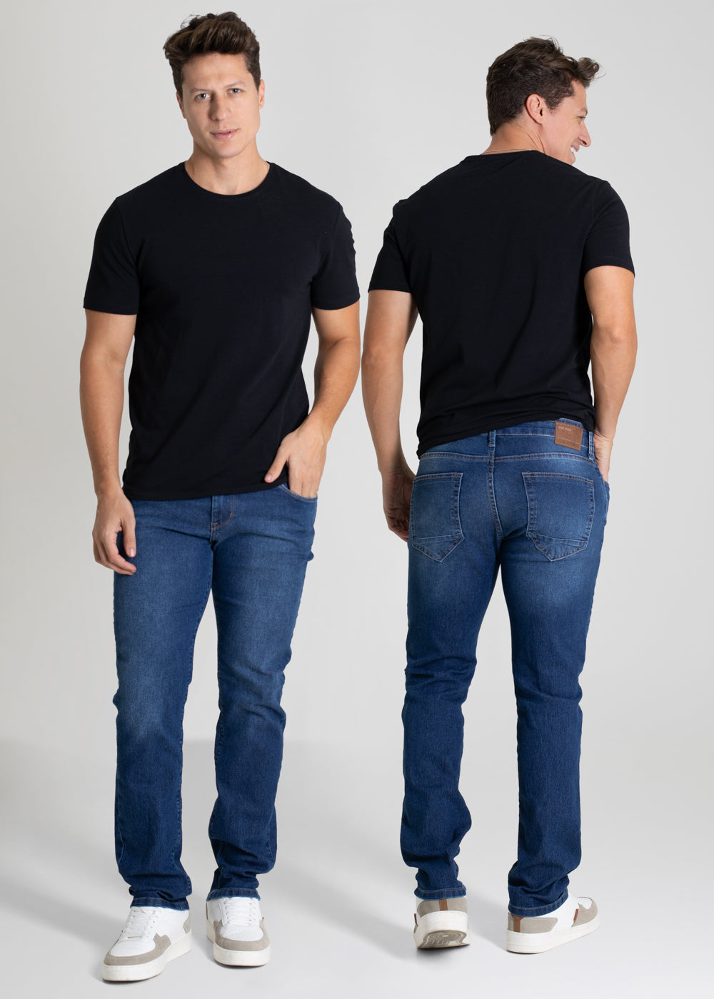 Calça Jeans Sawary Reta - 280020 AZUL