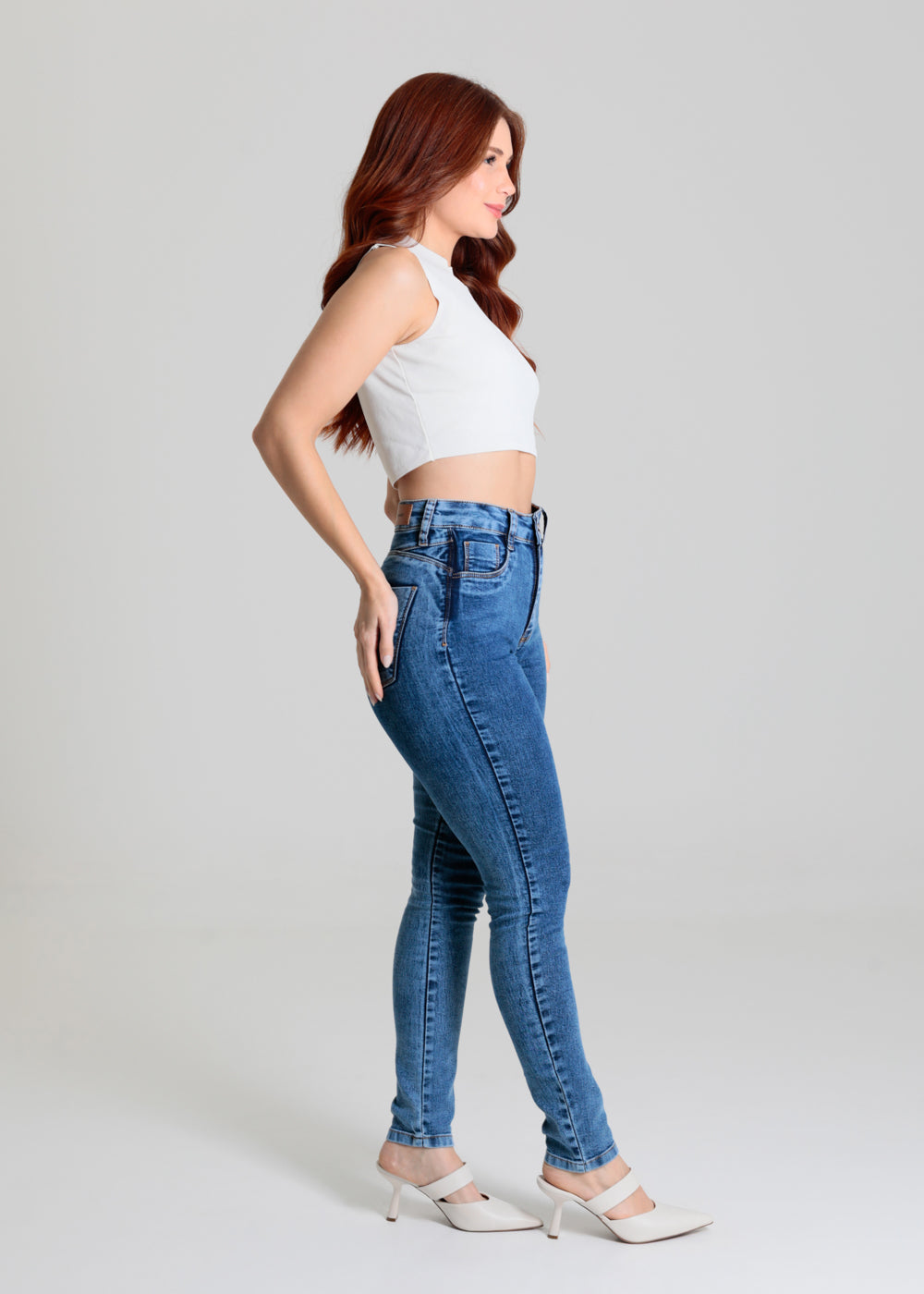 Calça Jeans Sawary Super Lipo - 280022 AZUL