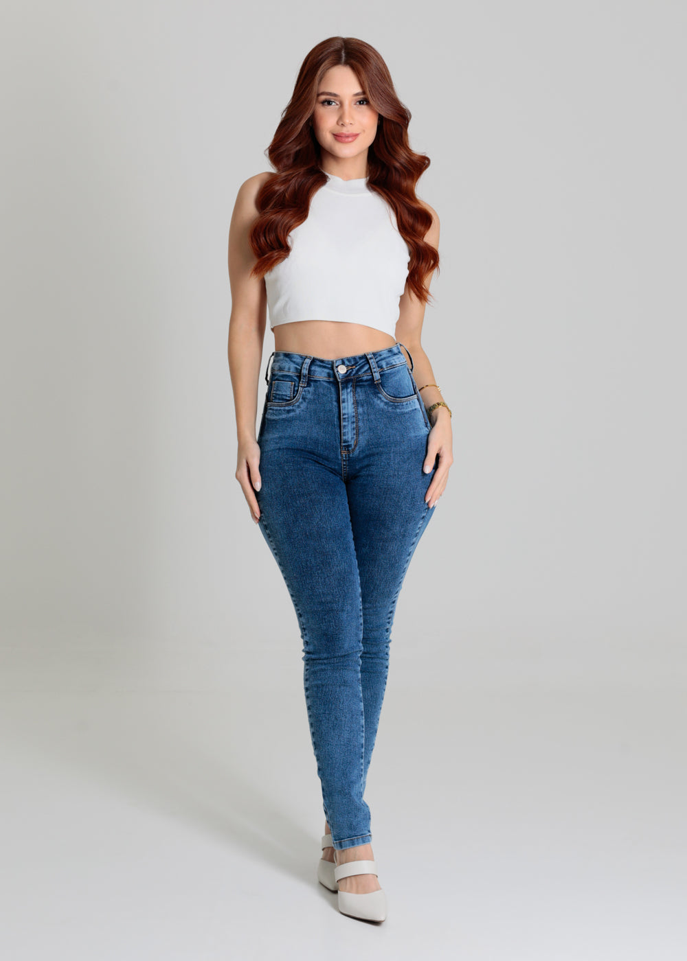 Calça Jeans Sawary Super Lipo - 280022 AZUL