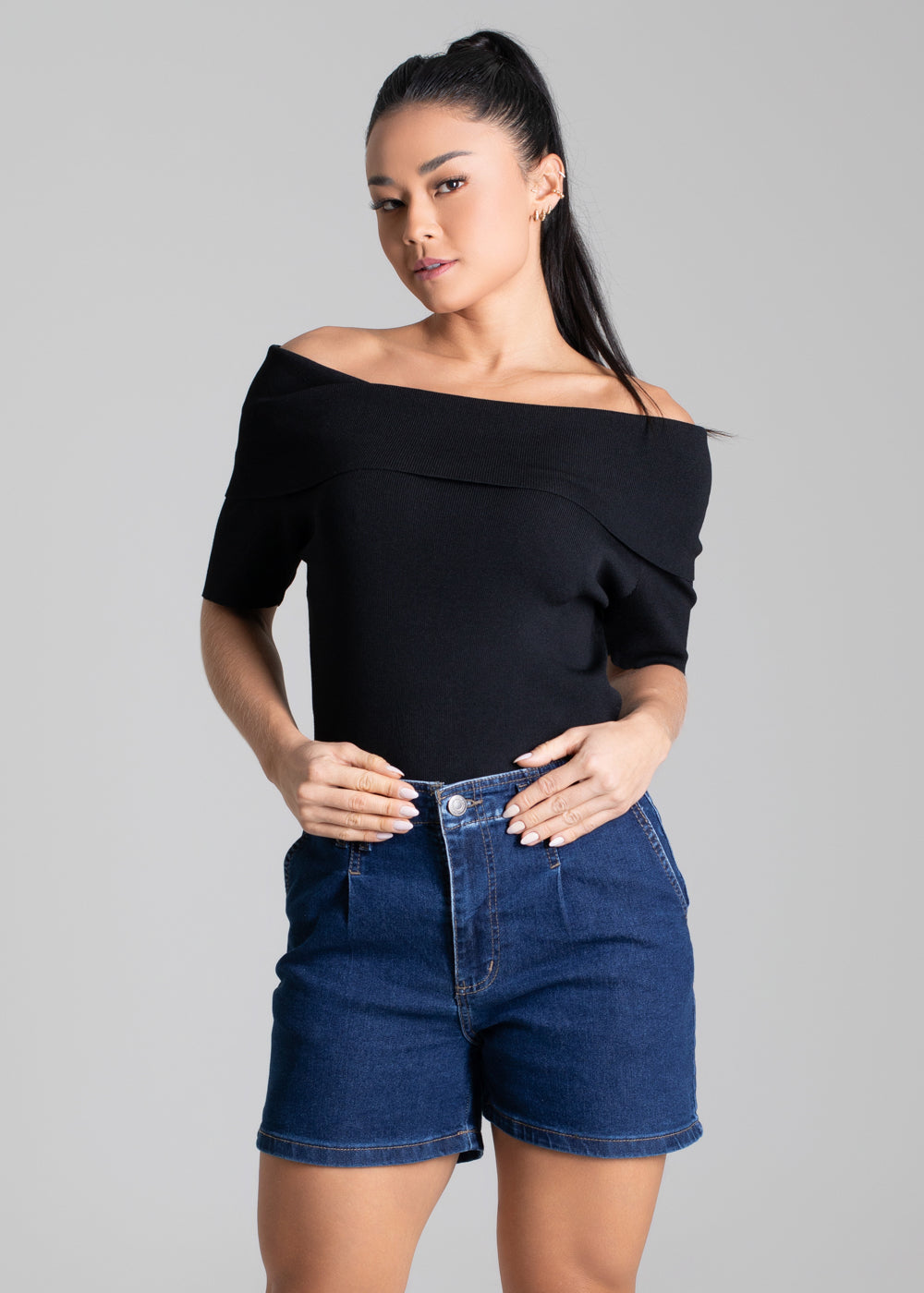 Shorts Jeans Sawary - 280026 AZUL