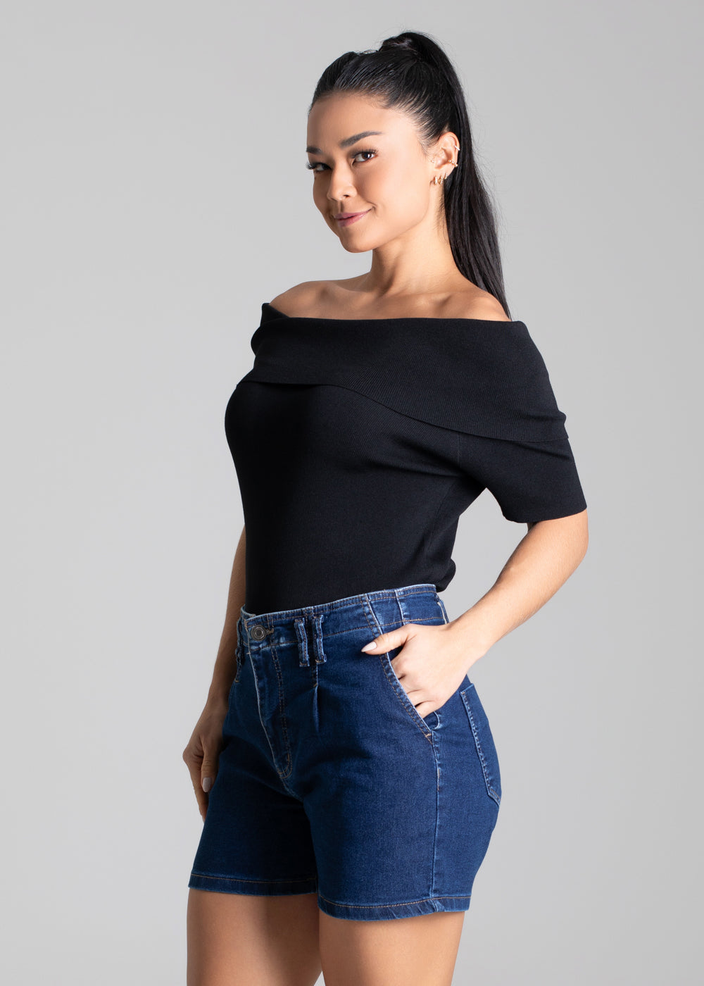 Shorts Jeans Sawary - 280026 AZUL