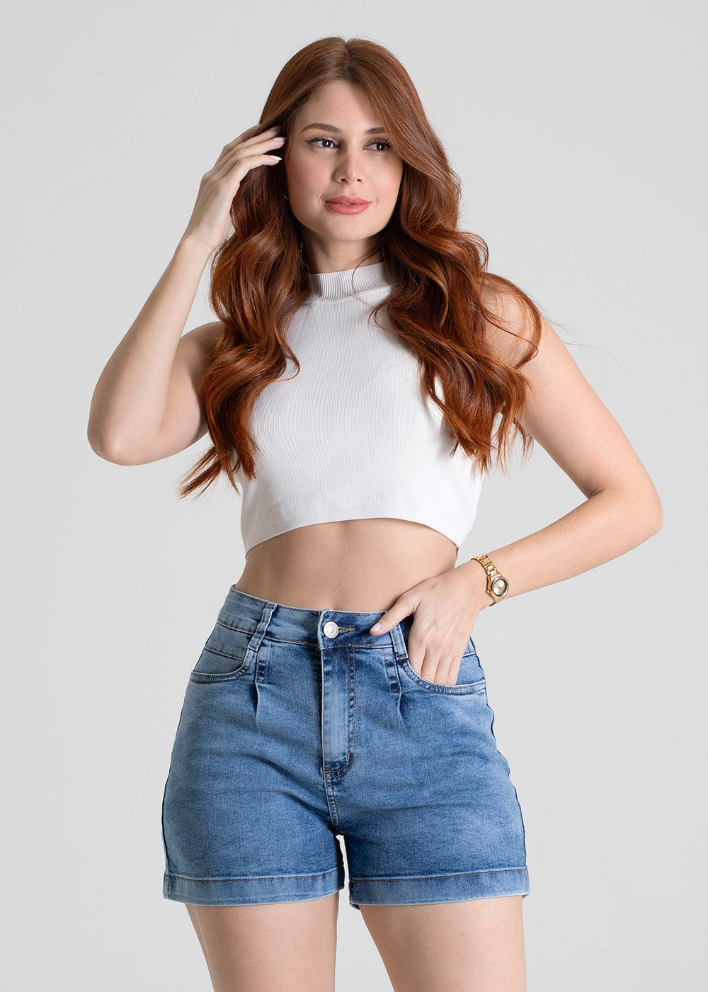 Shorts Jeans Sawary - 280027 AZUL