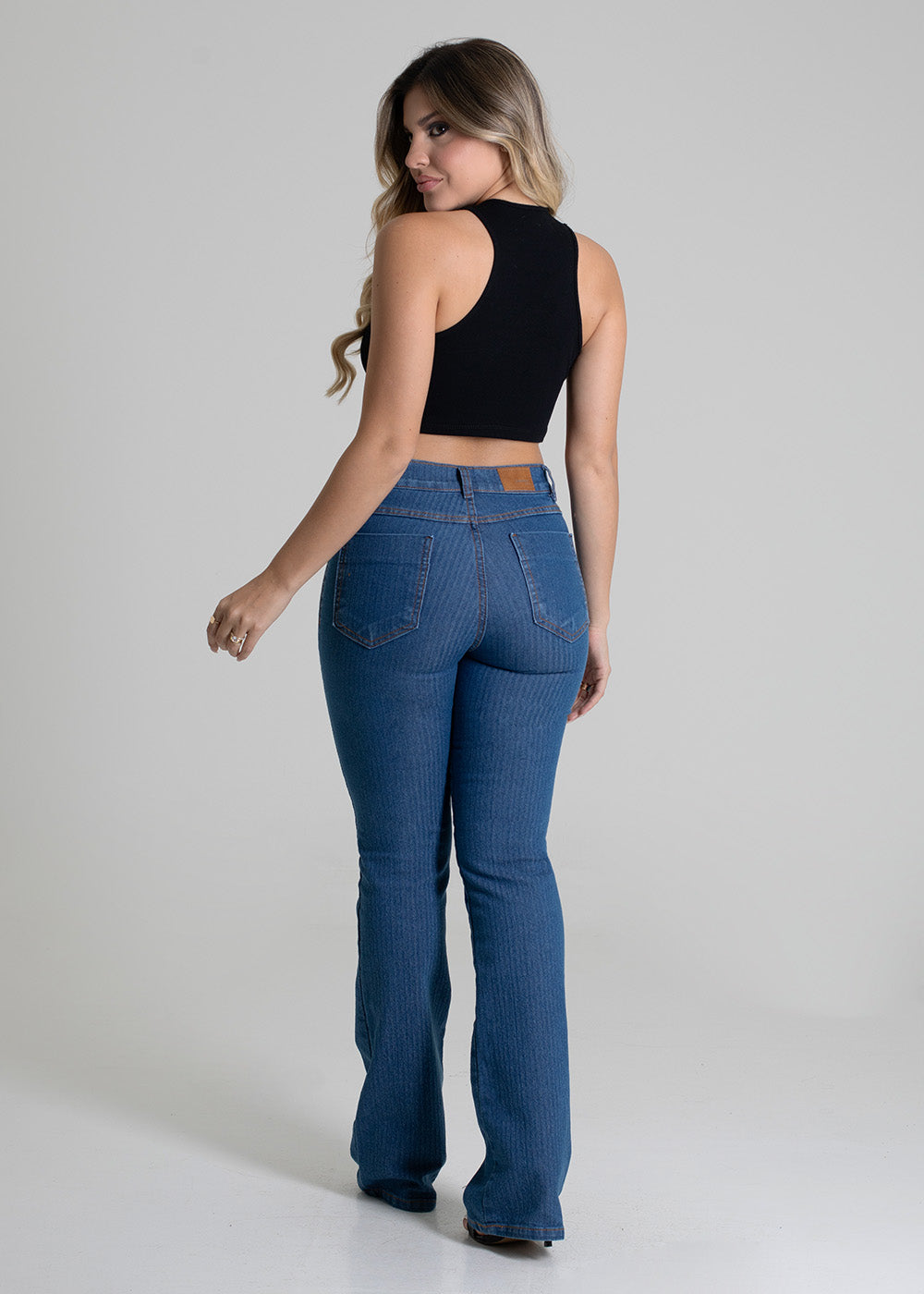 Calça Jeans Sawary Boot Cut - 280045 AZUL