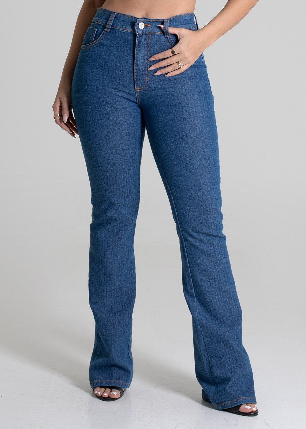Calça Jeans Sawary Boot Cut - 280045 AZUL