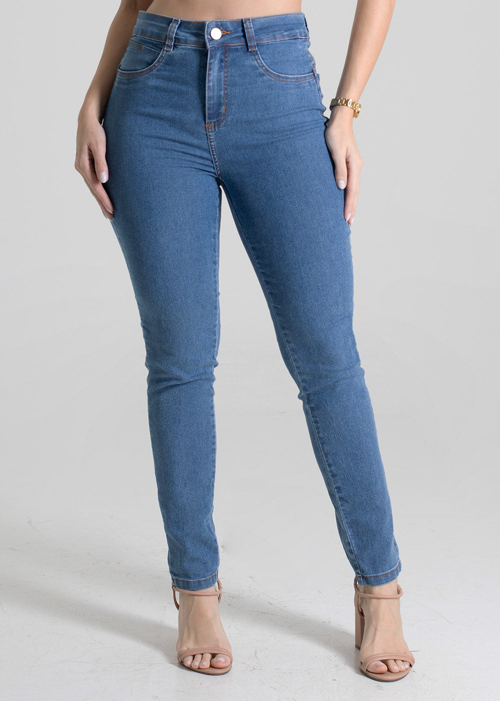 Calça Jeans Sawary Heart - 280053 AZUL