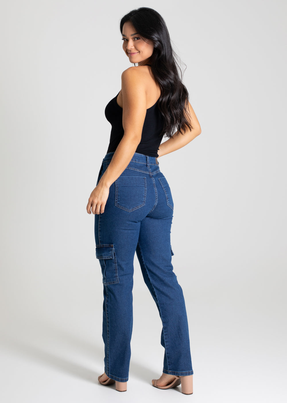 Calça Jeans Sawary Reta - 280072 AZUL