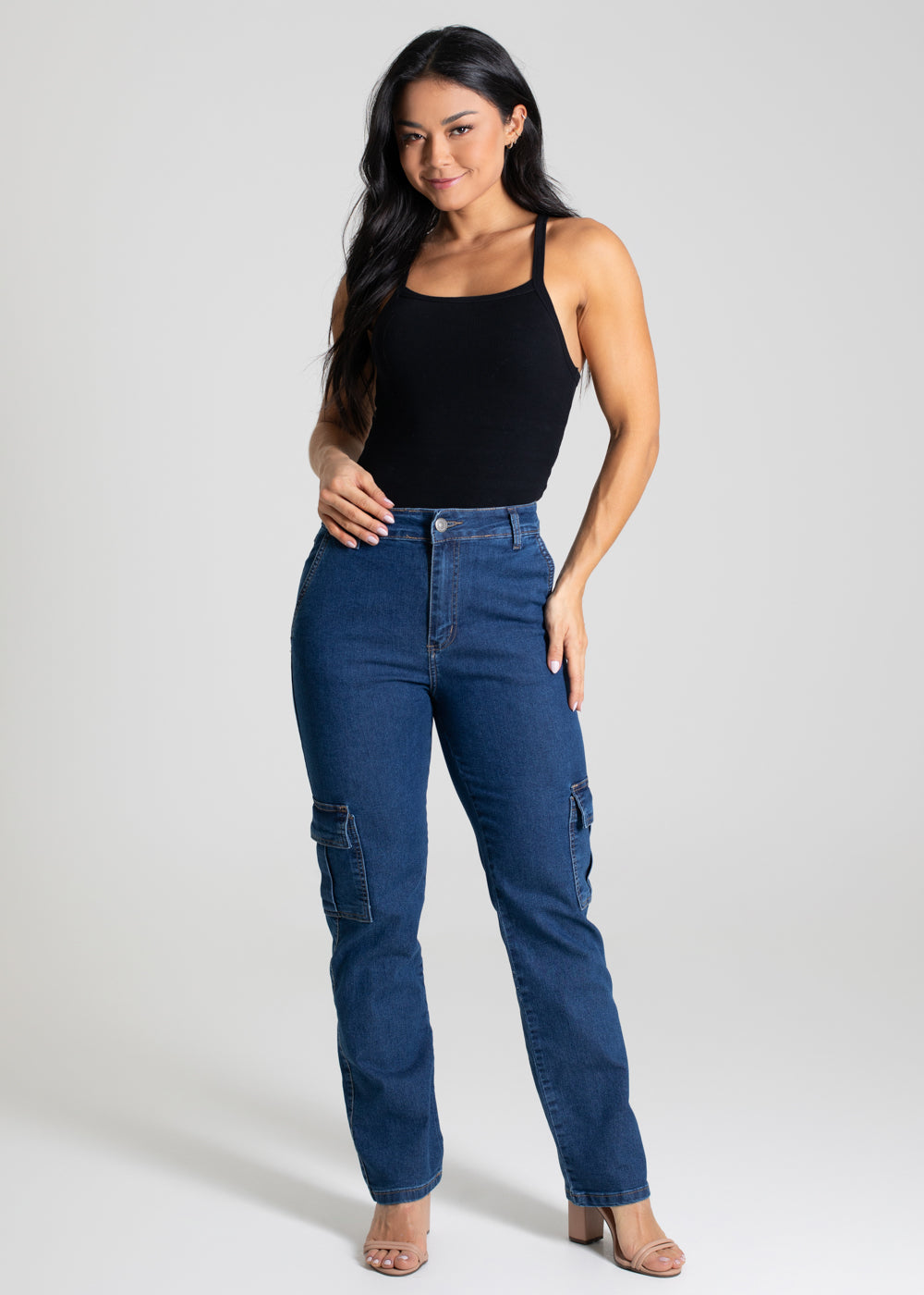 Calça Jeans Sawary Reta - 280072 AZUL