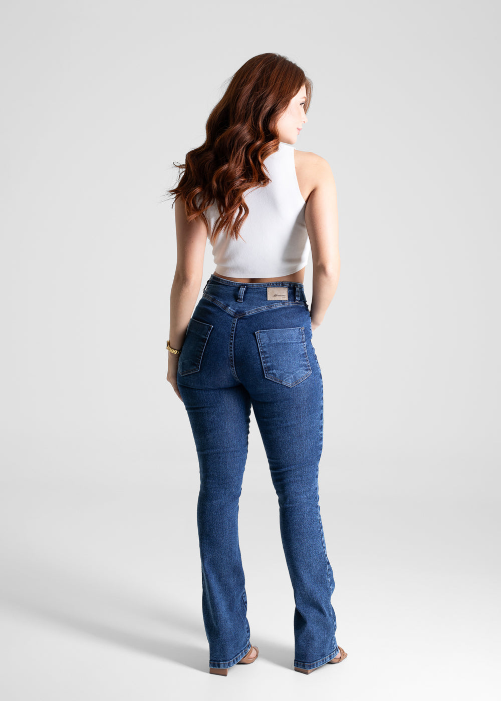 Calça Jeans Sawary Boot Cut - 280086 AZUL