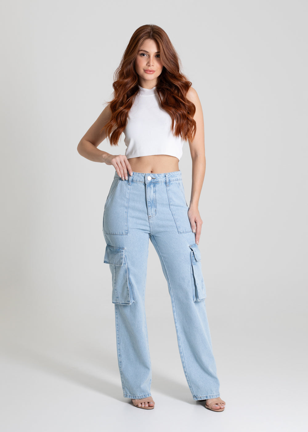 Calça Jeans Sawary Reta  Petit - 280097 AZUL