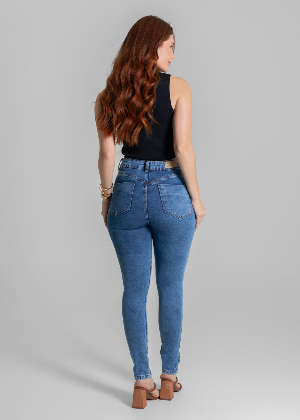 Calça Jeans Sawary Super Lipo - 280100 AZUL
