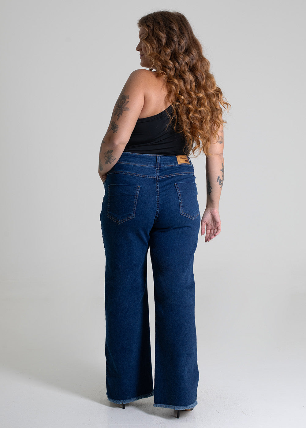 Calça Jeans Sawary Plus Size - 280107 AZUL