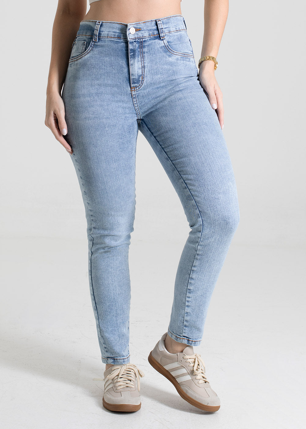Calça Jeans Sawary Skinny - 280109 AZUL