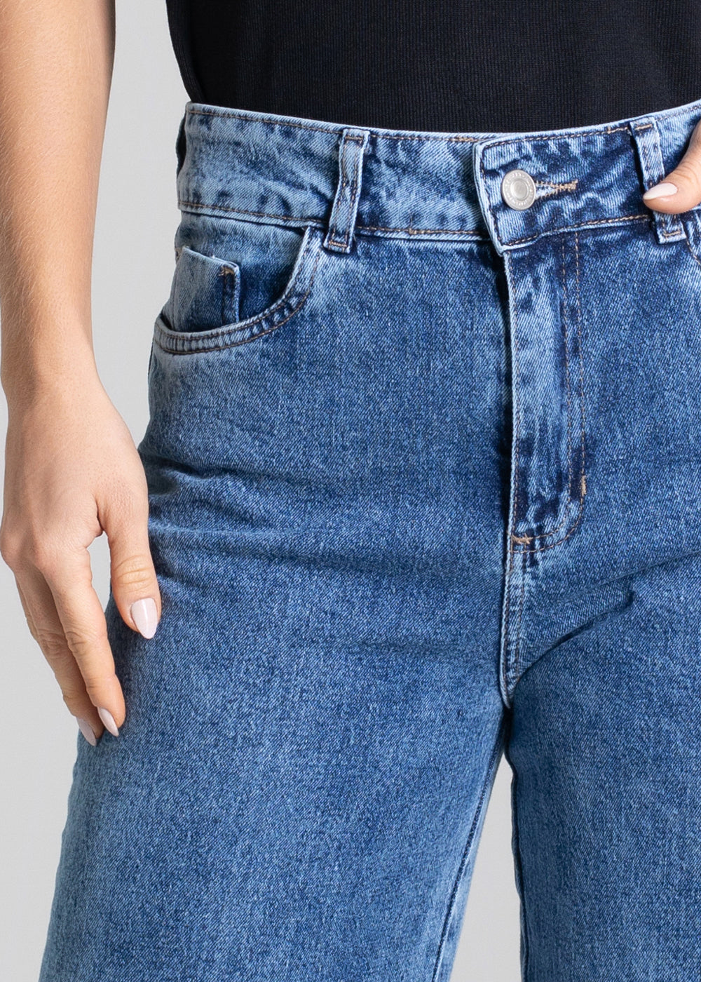 Calça Jeans Sawary Wide Leg - 280132 AZUL