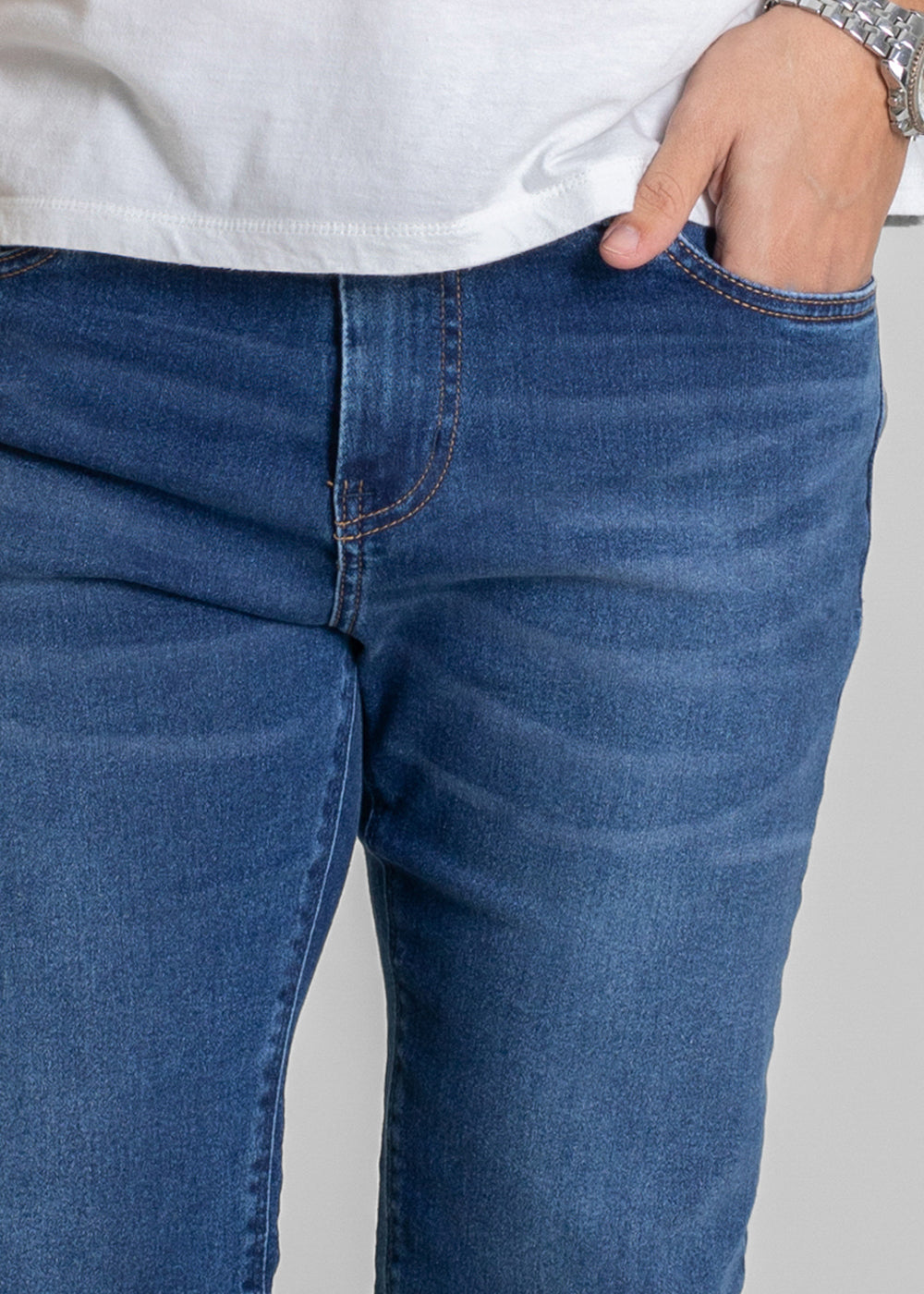 Calça Jeans Sawary Reta - 280195 AZUL