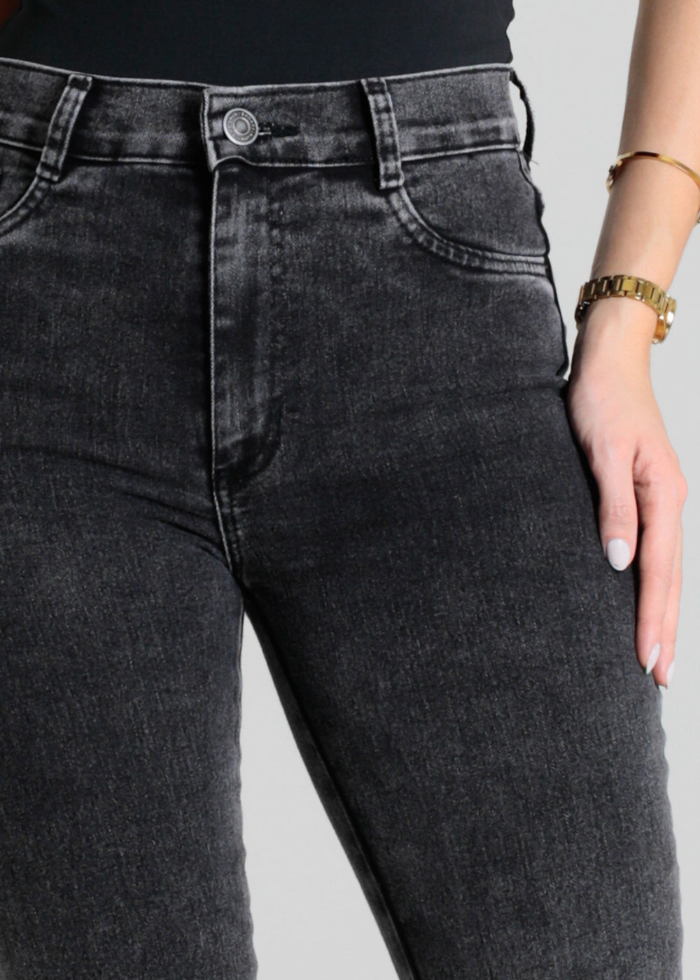 Calça Jeans Sawary Boot Cut - 280248 PRETO