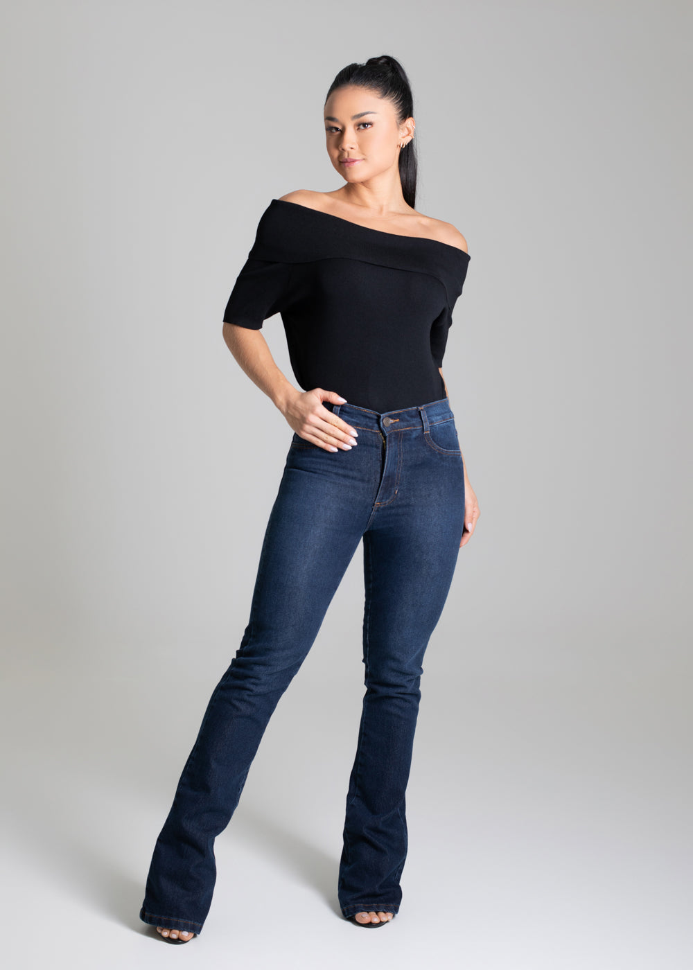 Calça Jeans Sawary Boot Cut - 280269 AZUL