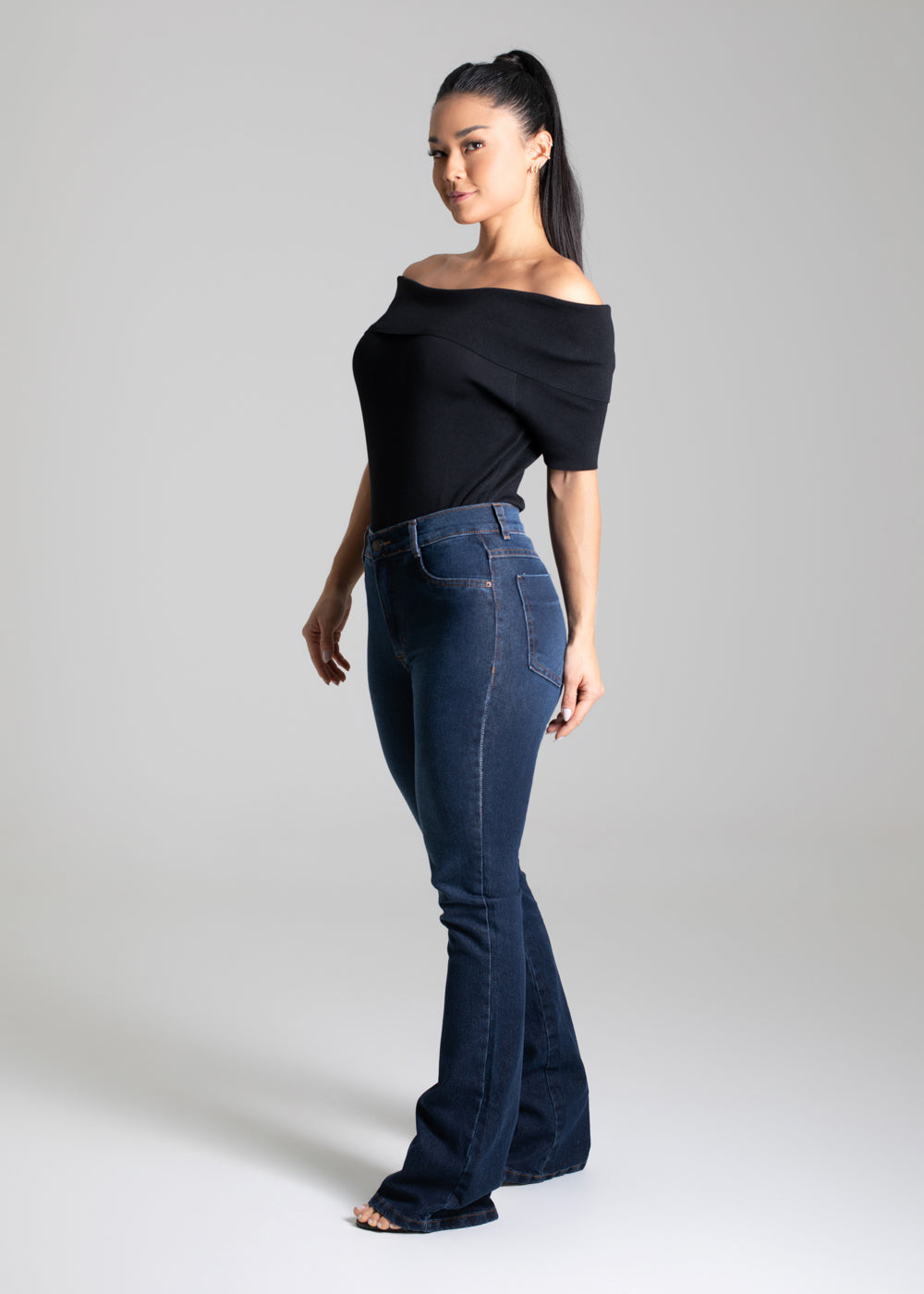 Calça Jeans Sawary Boot Cut - 280269 AZUL