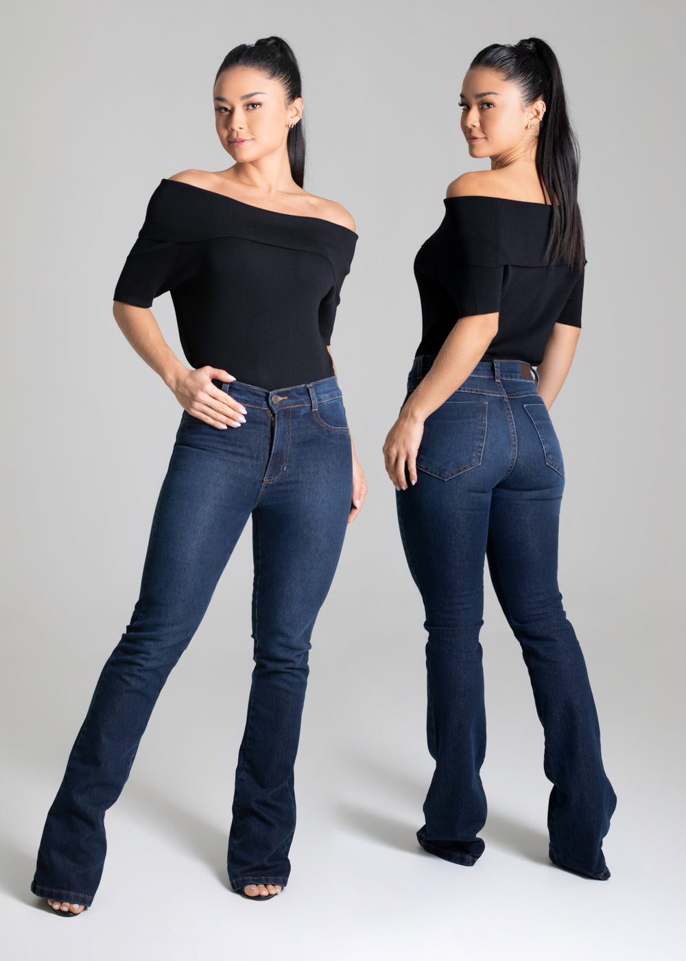 Calça Jeans Sawary Boot Cut - 280269 AZUL