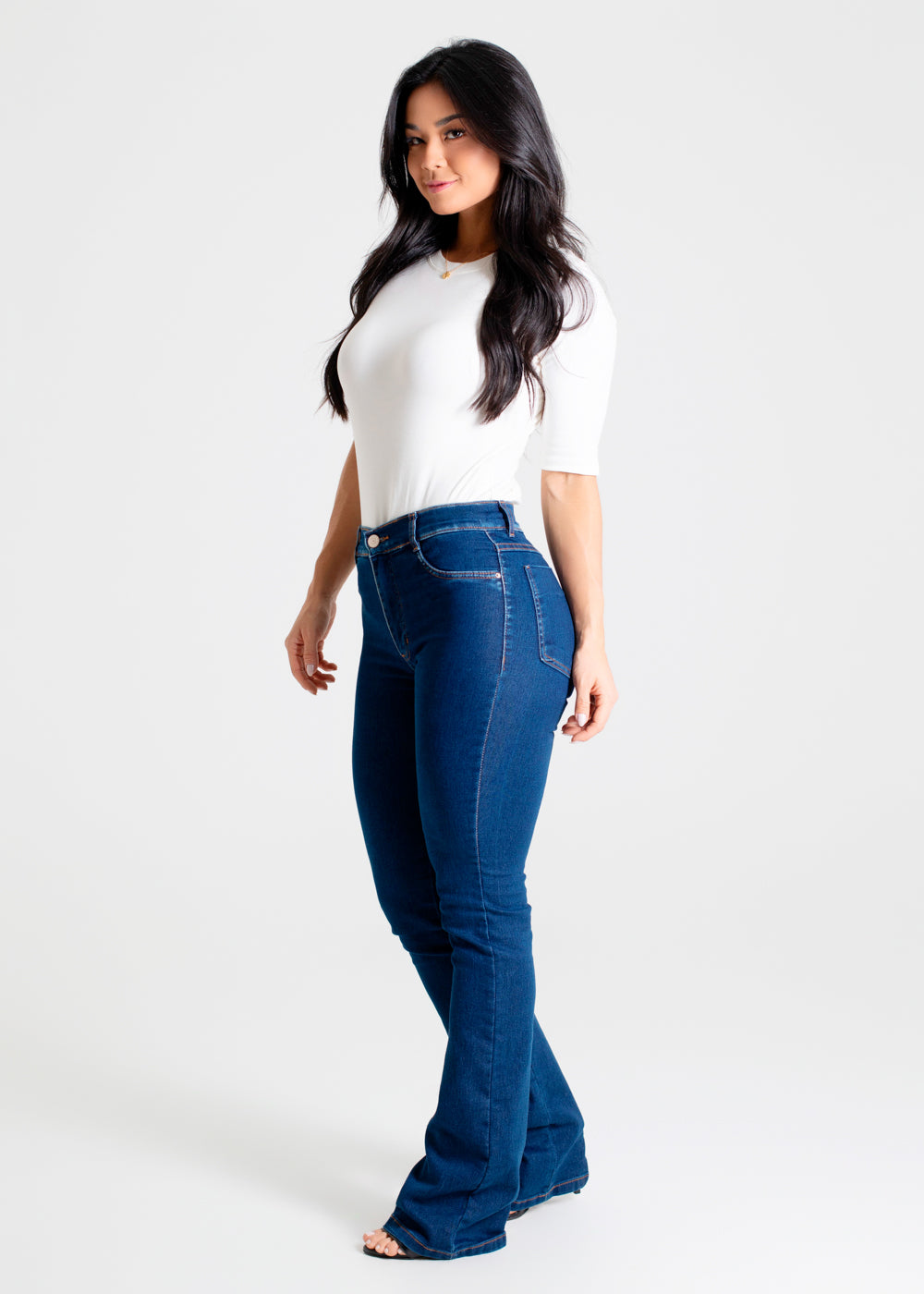 Calça Jeans Sawary Boot Cut - 280274 AZUL
