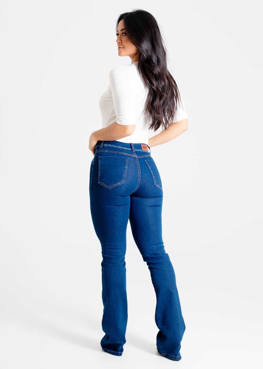 Calça Jeans Sawary Boot Cut - 280274 AZUL