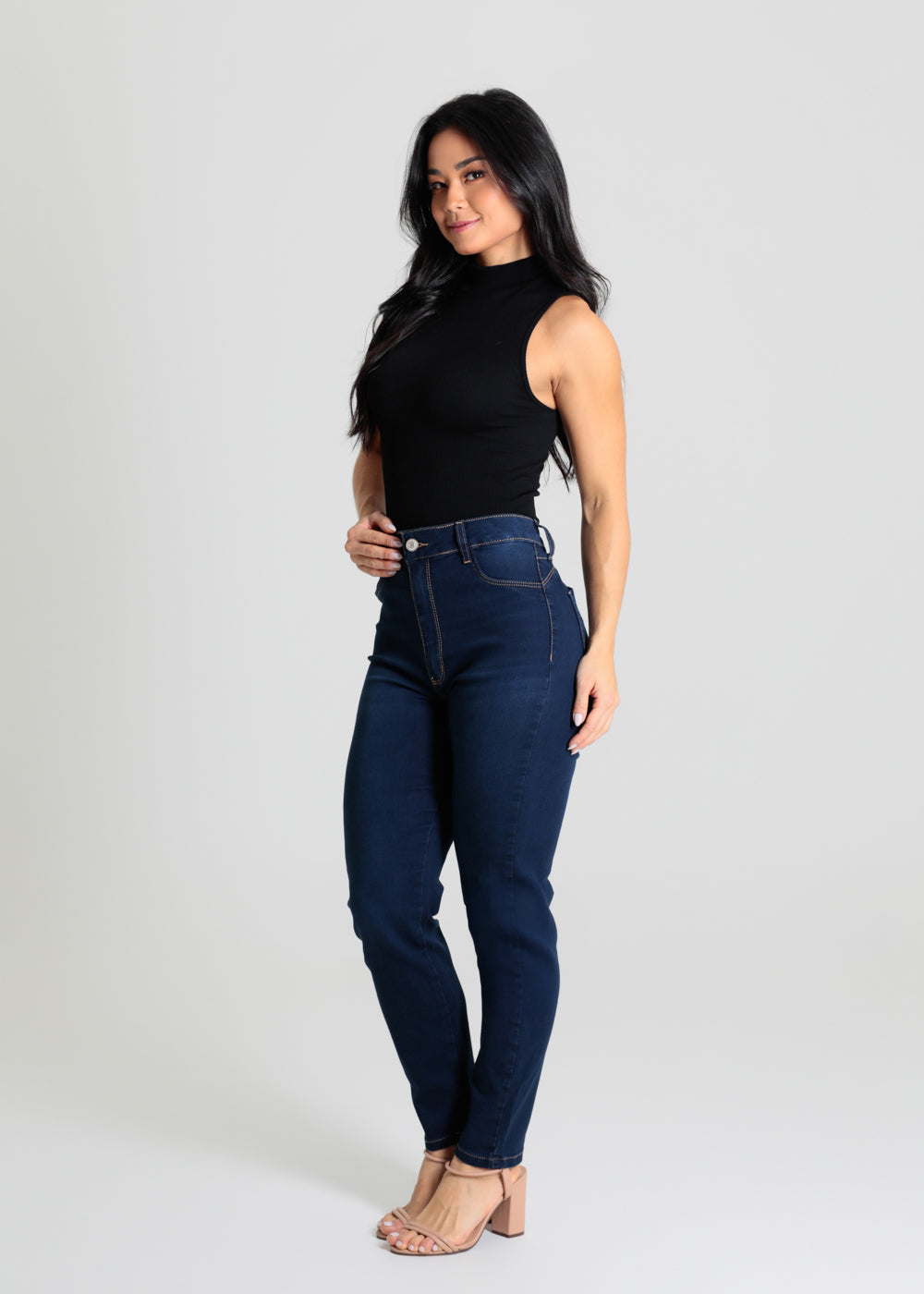 Calça Jeans Sawary Push Up - 280292 AZUL