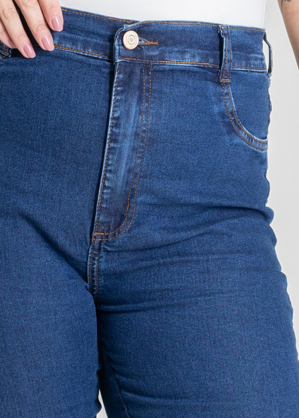 Calça Jeans Sawary Plus Size - 280295 AZUL