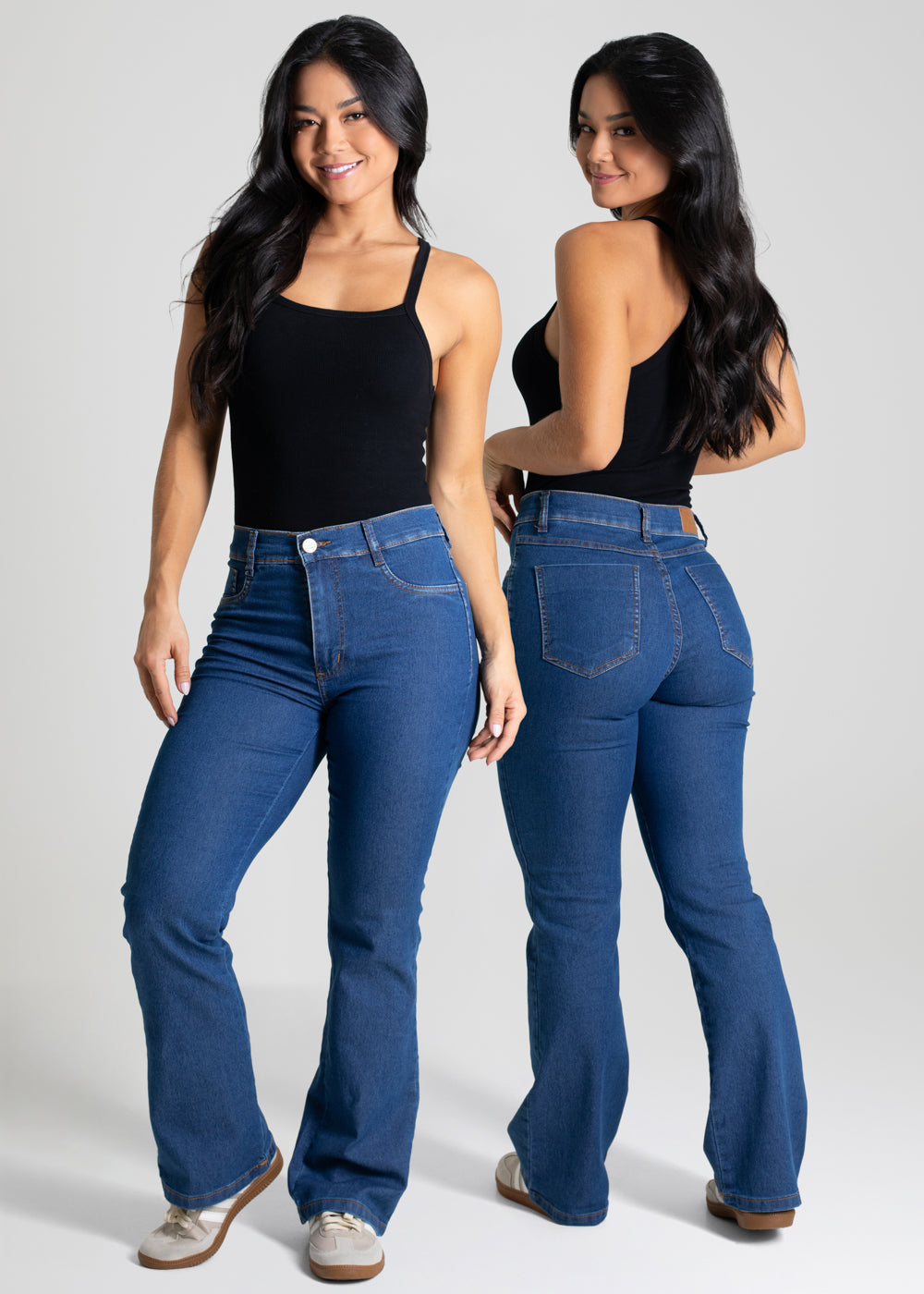 Calça Jeans Sawary Boot Cut - 280365 AZUL