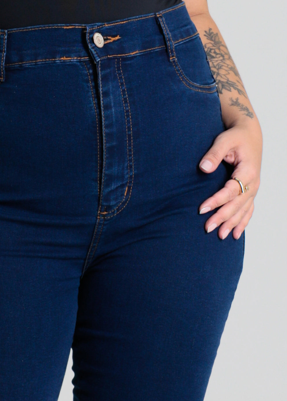 Calça Jeans Sawary Plus Size - 280388 AZUL