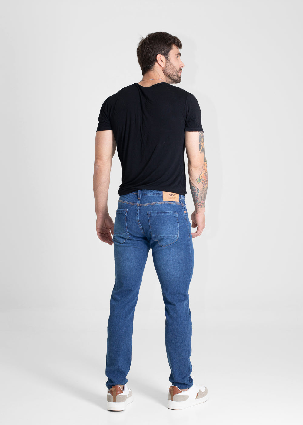 Calça Jeans Sawary Slim - 280392 AZUL
