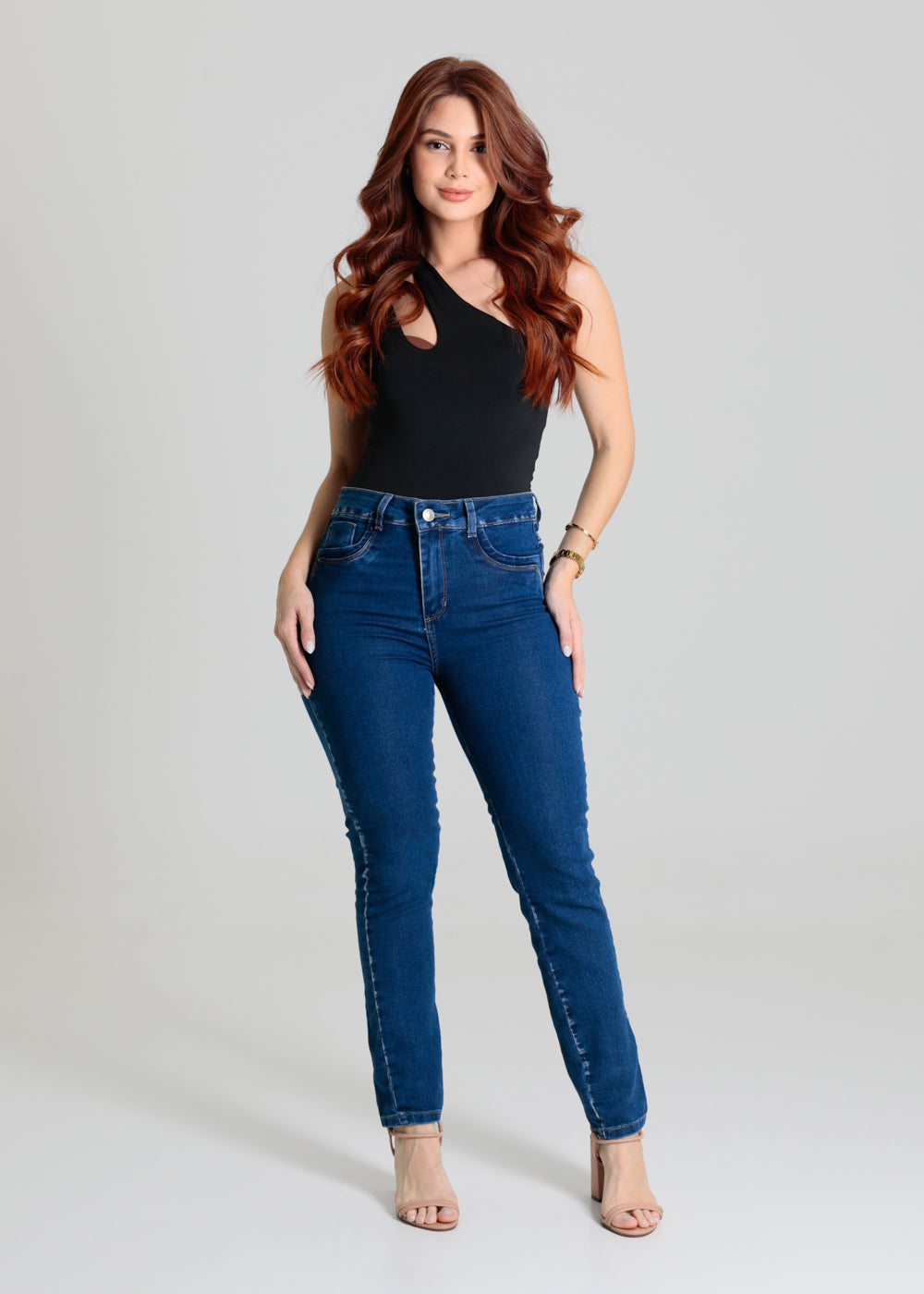Calça Jeans Sawary Levanta Bumbum - 280417 AZUL