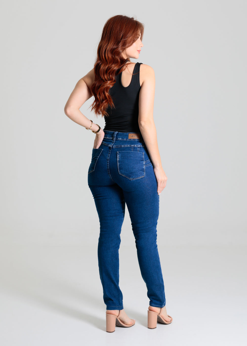 Calça Jeans Sawary Levanta Bumbum - 280417 AZUL