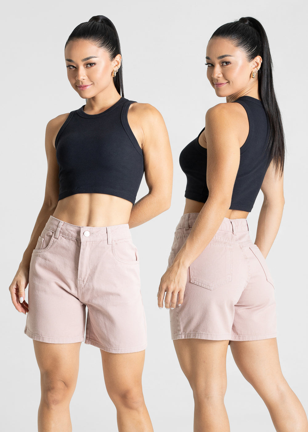 Shorts Sarja Sawary - 280438 ROSA