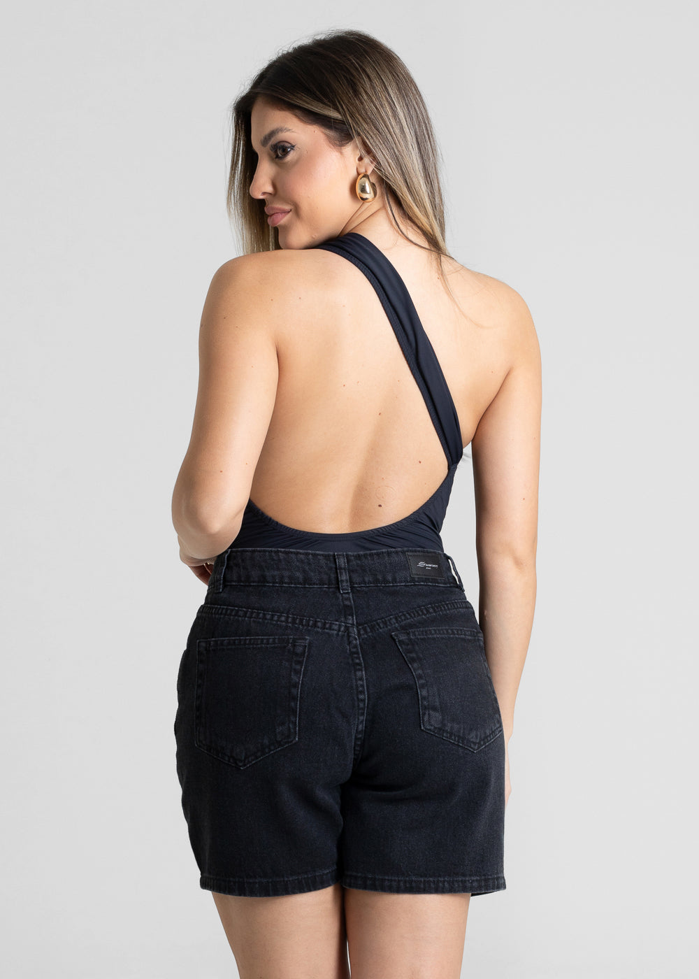 Shorts Jeans Sawary - 280443 PRETO