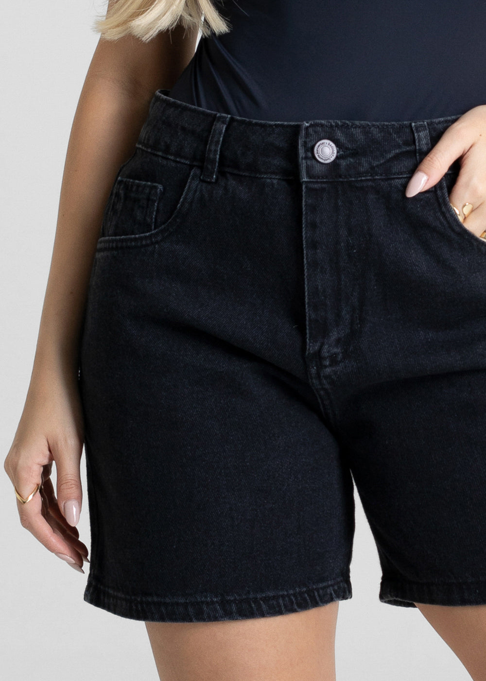 Shorts Jeans Sawary - 280443 PRETO