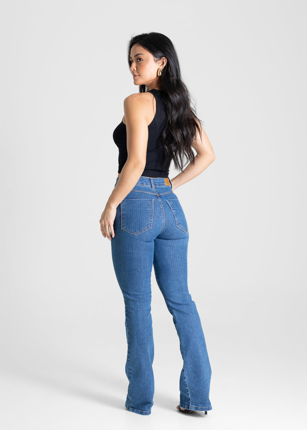 Calça Jeans Sawary Boot Cut - 280452 AZUL