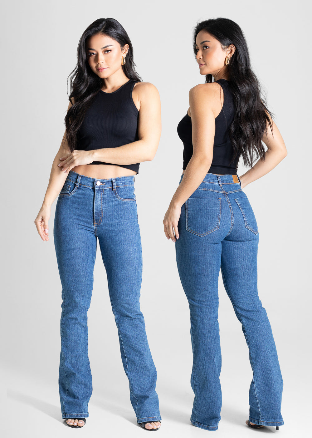 Calça Jeans Sawary Boot Cut - 280452 AZUL