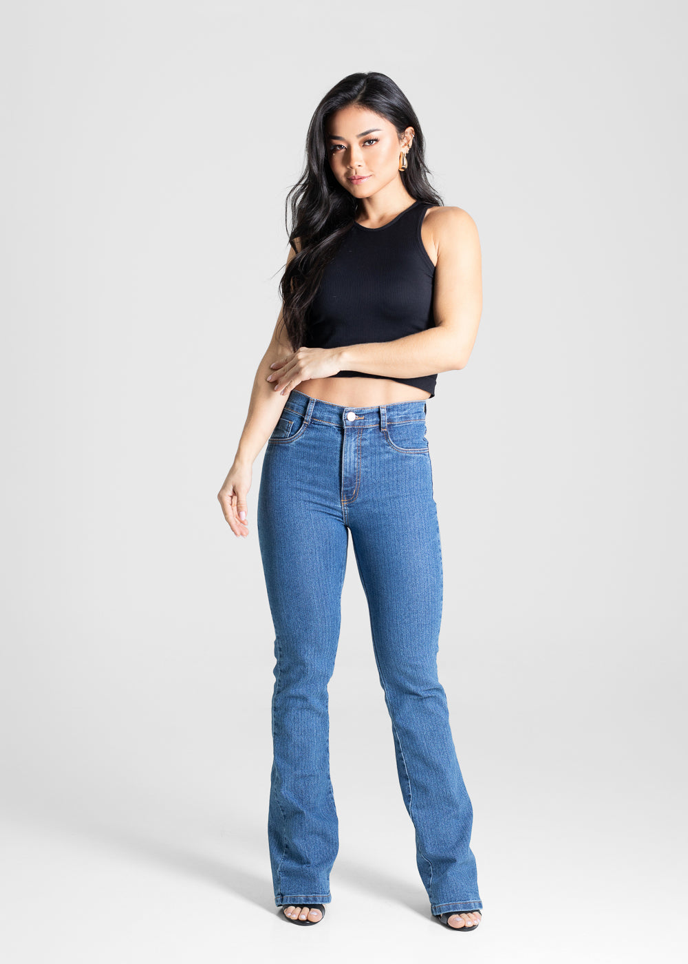 Calça Jeans Sawary Boot Cut - 280452 AZUL