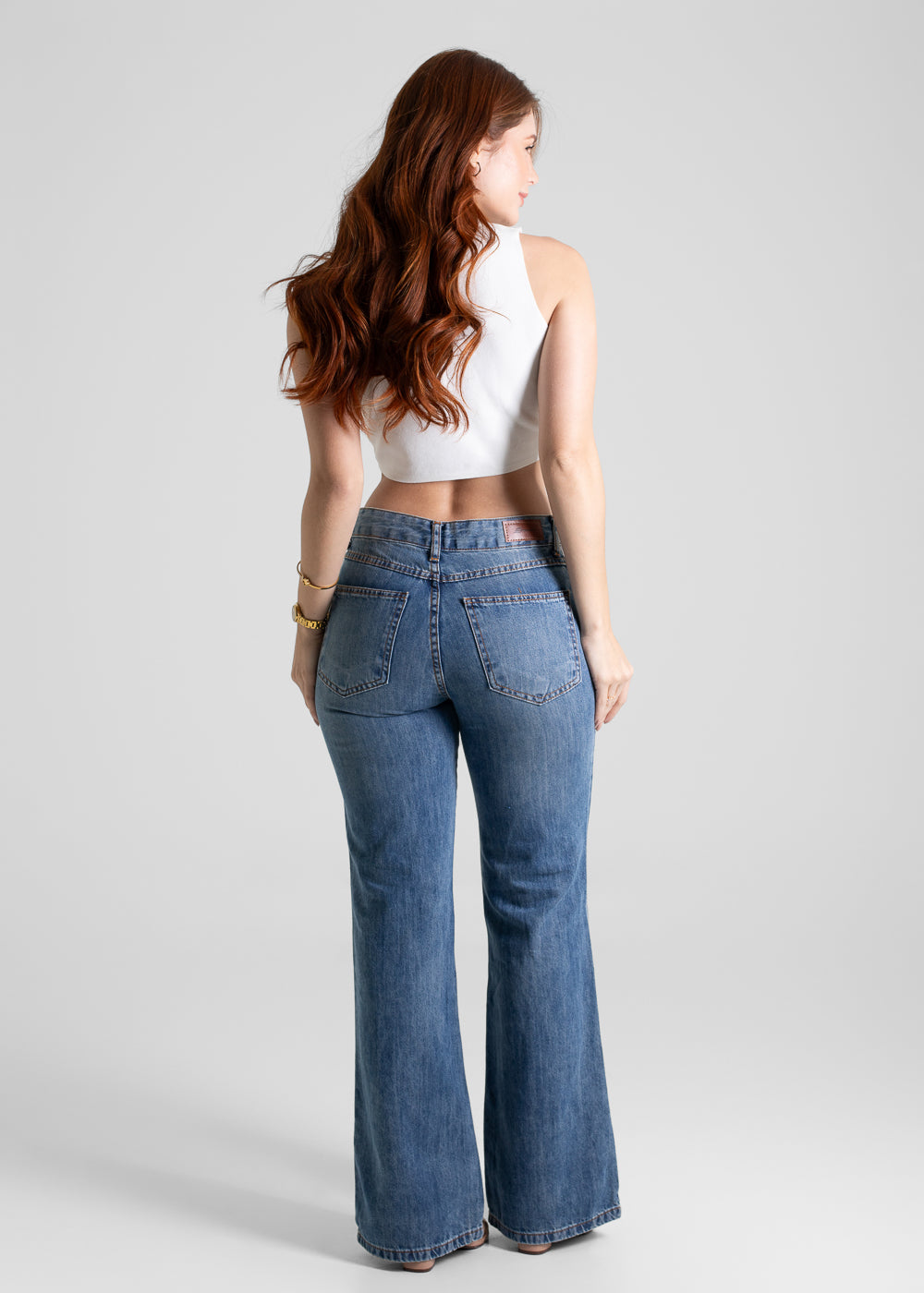 Calça Jeans Sawary Boot Cut - 280455 AZUL