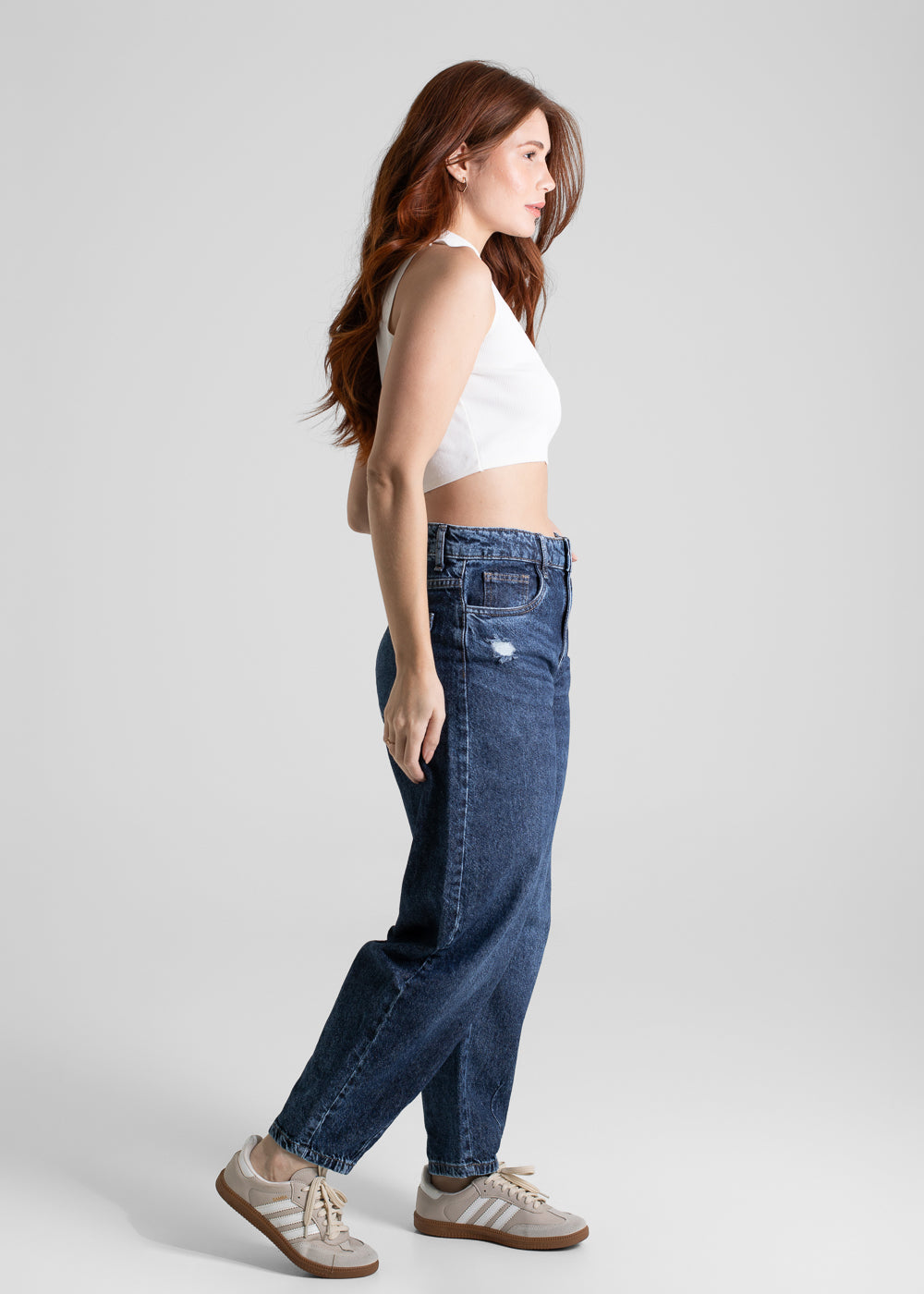 Calça Jeans Sawary Barrel - 280456 AZUL