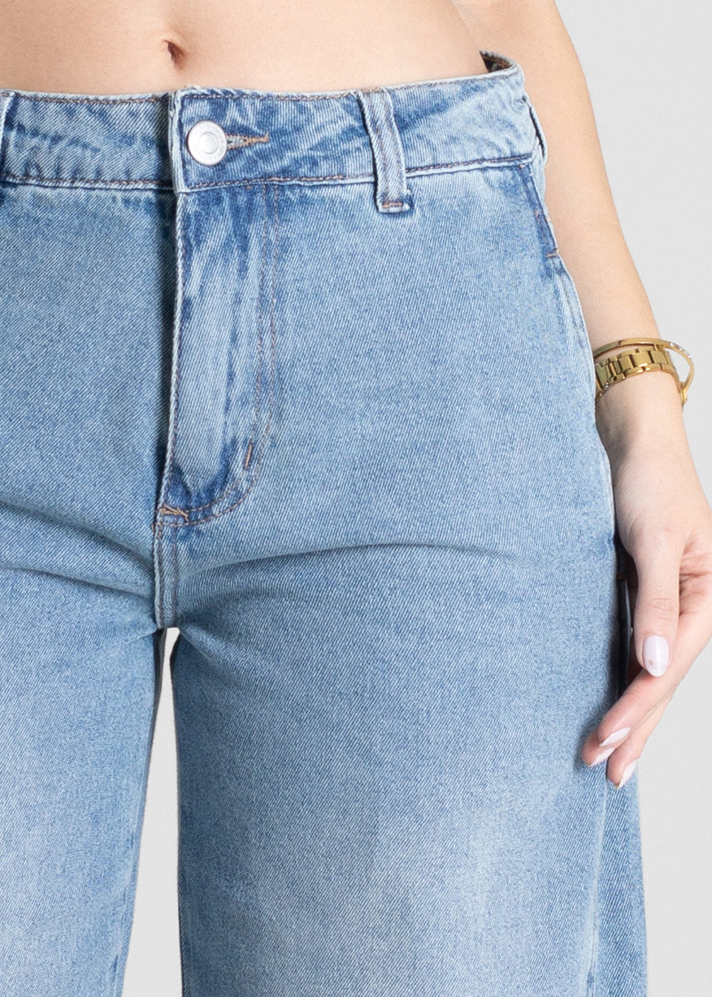 Calça Jeans Sawary Barrel - 280502 AZUL