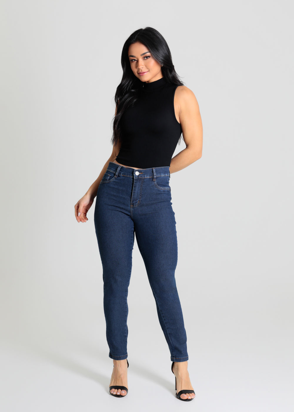 Calça Jeans Sawary Heart - 280506 AZUL