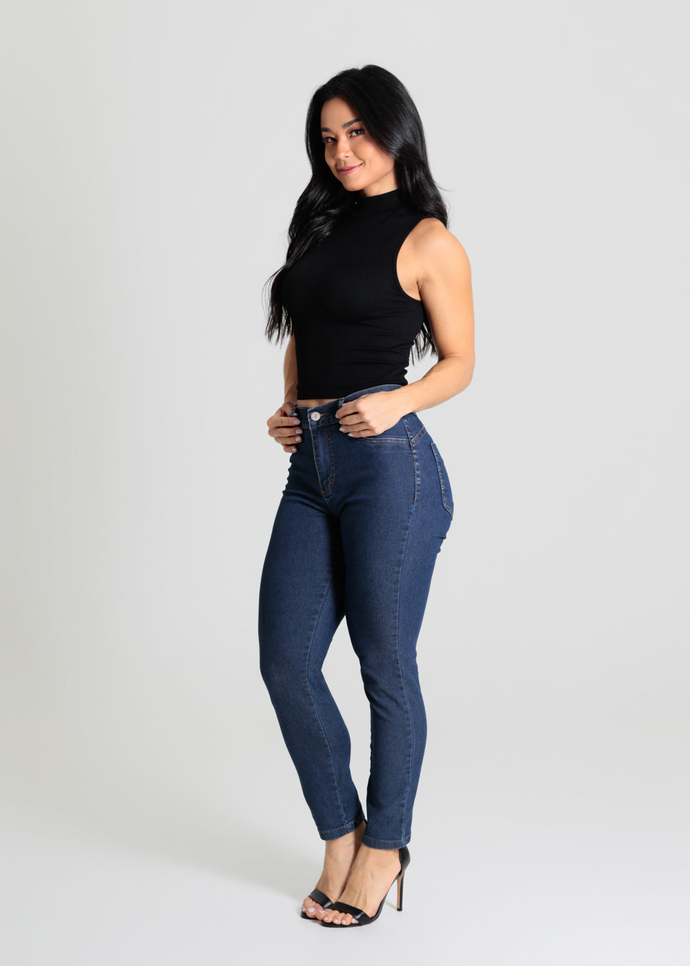 Calça Jeans Sawary Heart - 280506 AZUL