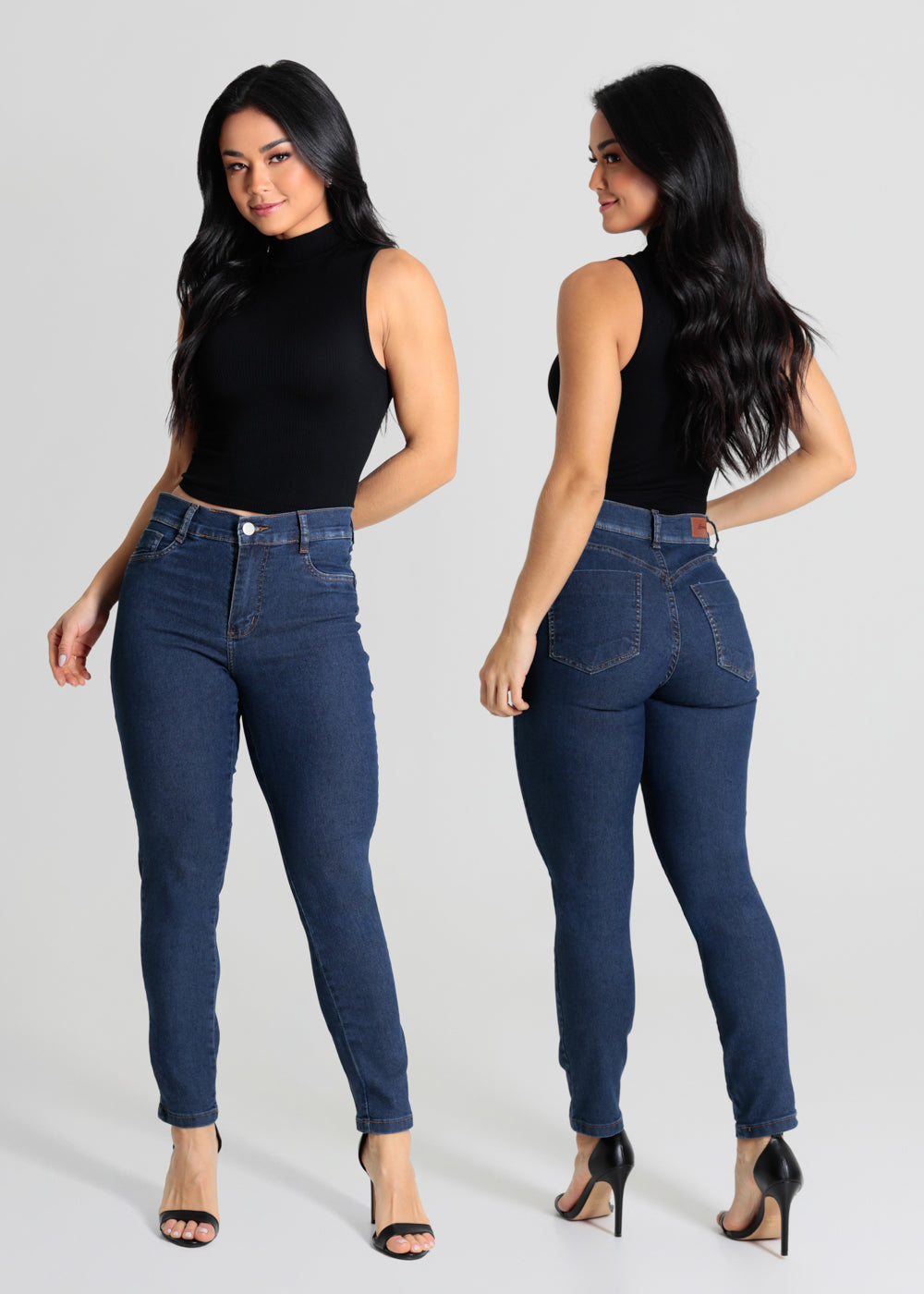 Calça Jeans Sawary Heart - 280506 AZUL