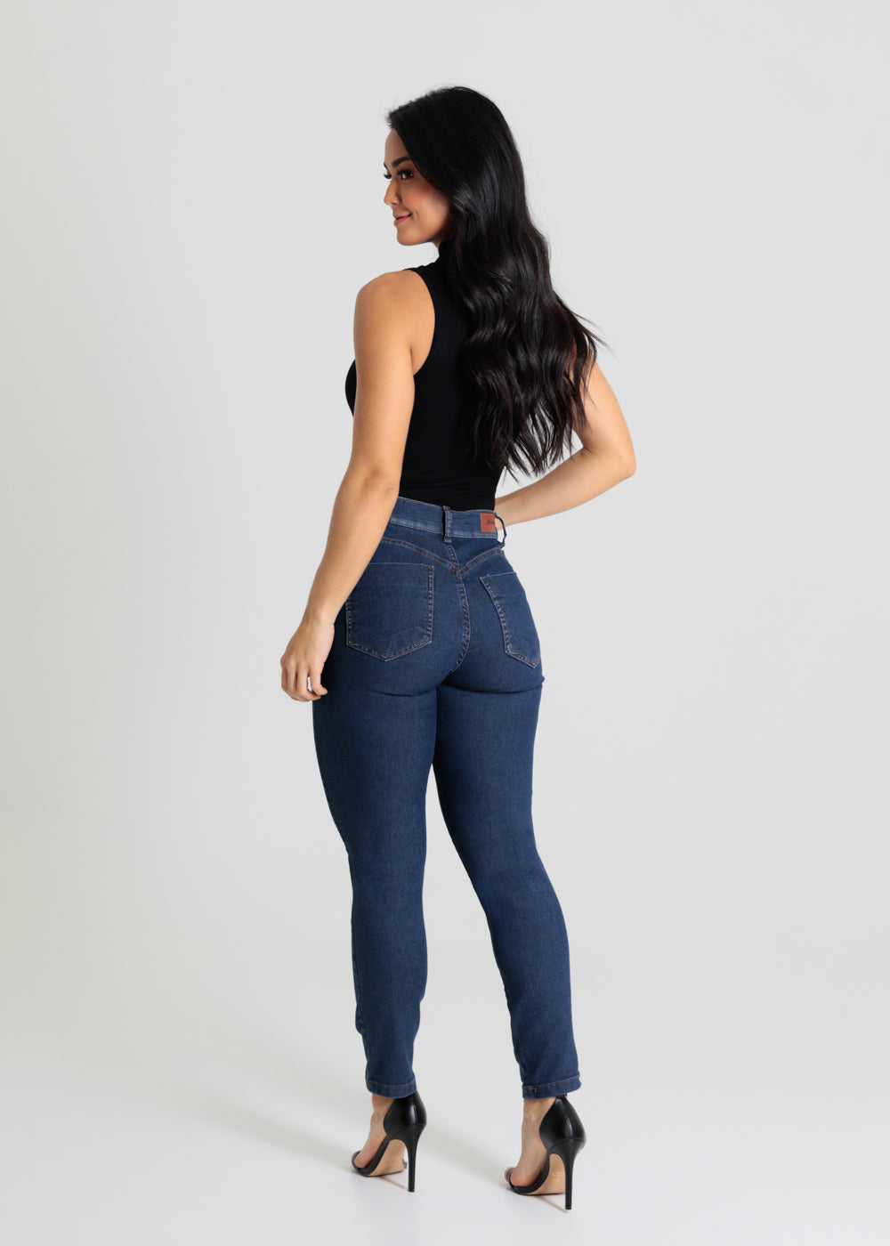 Calça Jeans Sawary Heart - 280506 AZUL