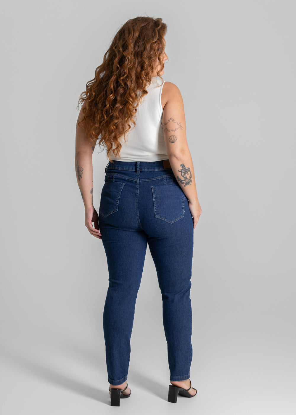 Calça Jeans Sawary Plus Size - 280508 AZUL