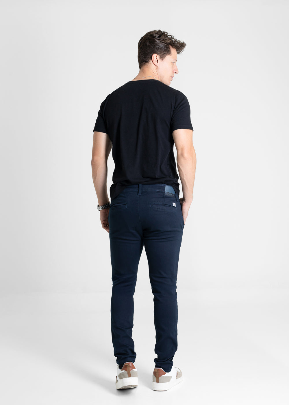 Calça Sarja Sawary Slim - 280538 AZUL