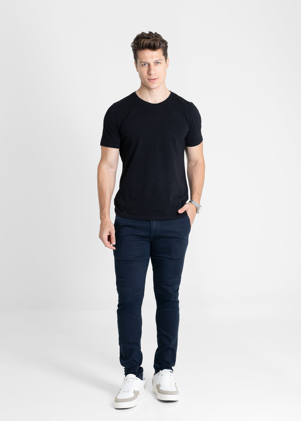 Calça Sarja Sawary Slim - 280538 AZUL