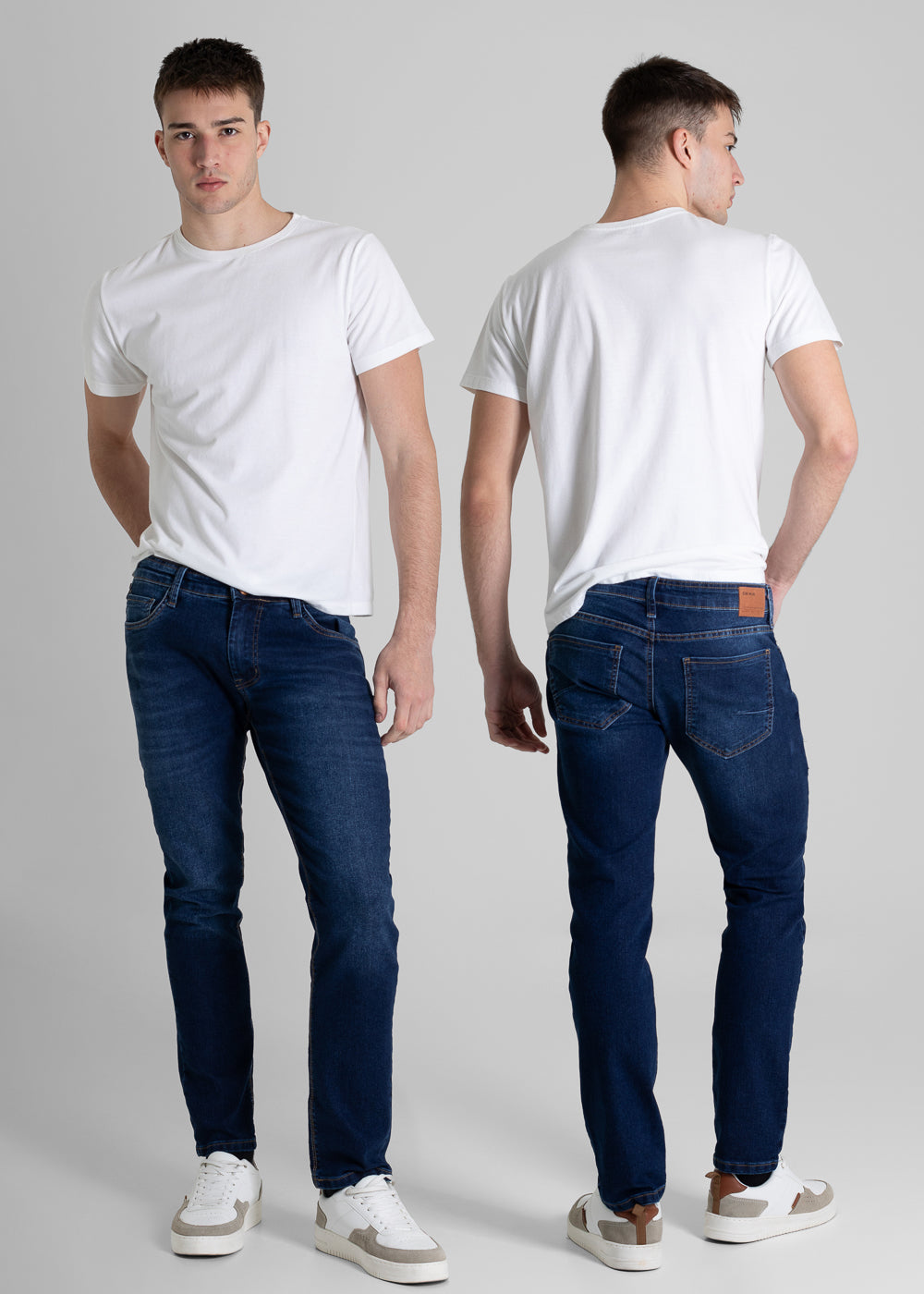 Calça Jeans Sawary Slim - 280552 AZUL