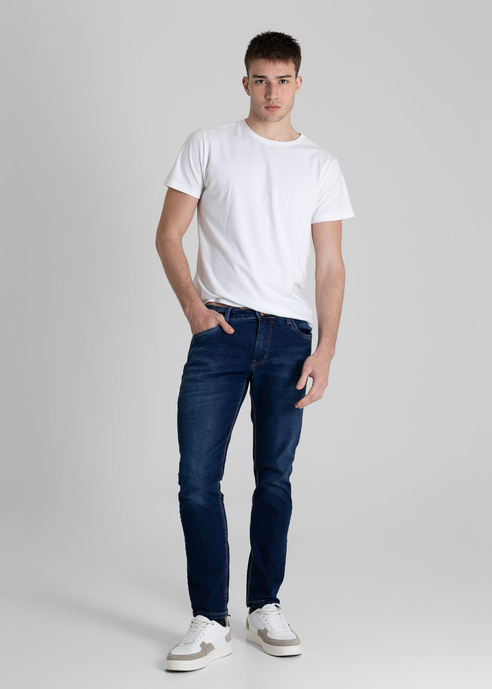 Calça Jeans Sawary Slim - 280552 AZUL